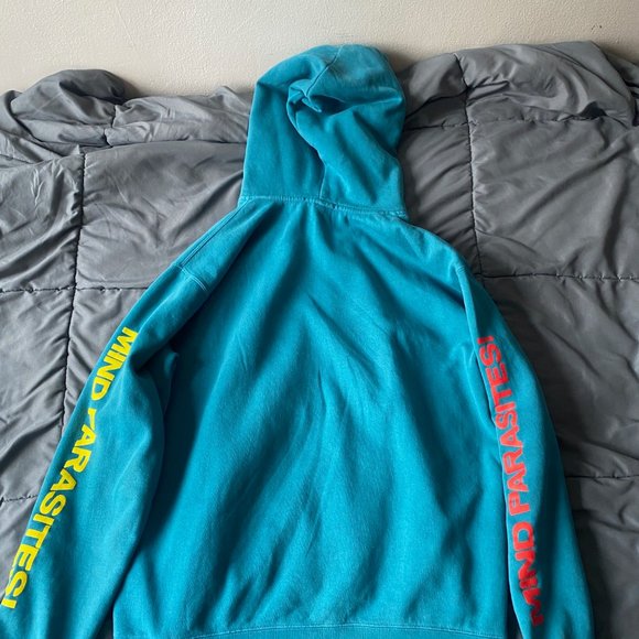 Obey Men's Box Hoodie Sweatshirt Mind Parasites - Picture 2 of 2